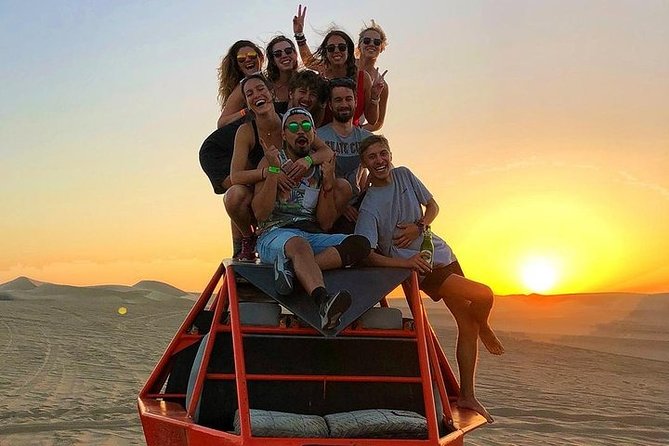 3 Day Tour From Lima: Paracas, Huacachina Oasis & Pisco Vineyard - Huacachina arrival and the dune buggy plus sandboarding at sunset