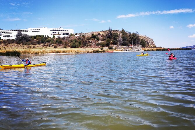 3 Hours of Route during Sunset in Kayak by Lake Titicaca - The return paddle to Puno: same calm energy, better sunset memories