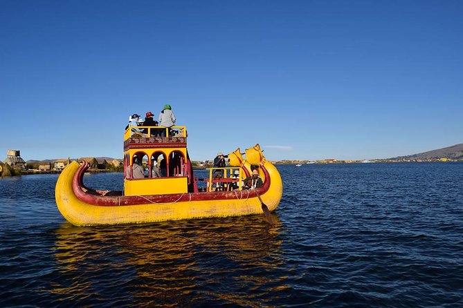 3h Boat Tour to Uros Island from Puno - Stop 1 at the Uros floating islands: meeting families and watching how it’s made