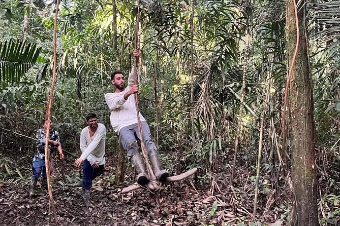 amazon jungle experience 3 days 2 nights - The daytime lineup: sunrise, jungle hiking, dolphins, and piranha fishing