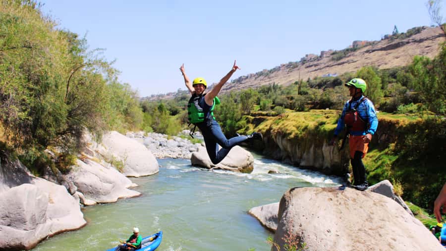 Arequipa: Chili River White Water Rafting + Pickup & Snack - Chili River rafting that feels close to town, not a big production