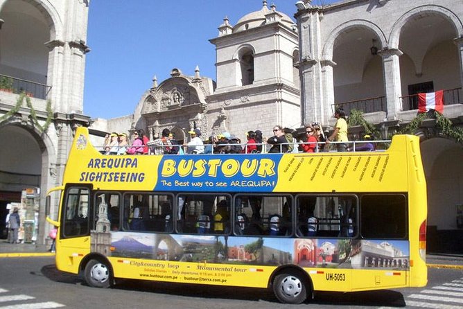 Arequipa Panoramic Bus Tour - Key things to know before you go