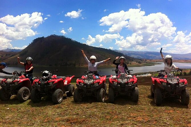 ATV (Cuatrimotos) Huaypo lake, salt mines and zipline half day tour - Stop 4: Maras zipline with four cables, including the longest run
