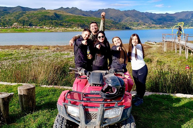 ATV Quad Bikes Tour to Rainbow Mountain - Getting onto the quad bikes: practice plus a safety briefing