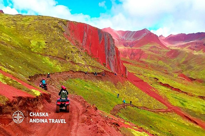 ATVs in Rainbow Mountain and Red Valley - Vinicunca walk to the 7-color mountain: manageable hike, real altitude