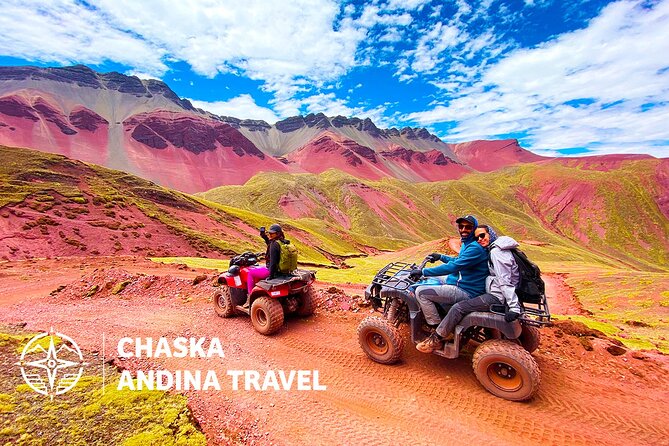 ATVs in Rainbow Mountain and Red Valley - The altitude reality at Rainbow Mountain: go smart, go slow