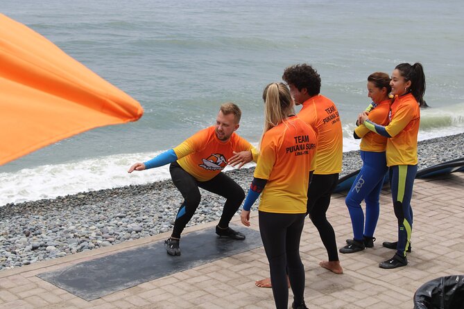 Beginner Surf Lesson in Lima, Perú - The Listed Lima Stops on Your Route: Museo Larco, MAC, Huaca Pucllana, and Ricardo Palma