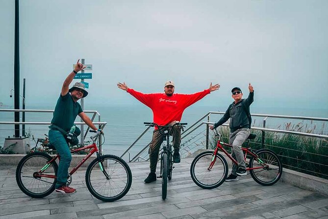 Bike Tour Through Miraflores and Barranco Scenic Coastal Ride - Stop 1: Miraflores Parks and the Clifftop Boardwalk Ocean Views