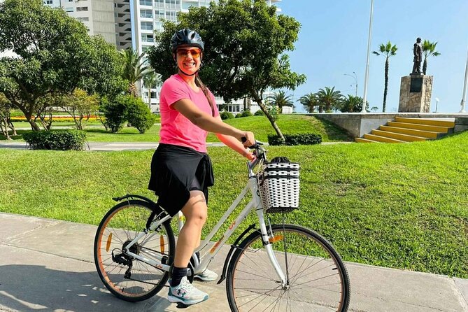 Bike Tour Through Miraflores and Barranco Scenic Coastal Ride - Love Park and Larcomar, Then Rolling Into Barranco