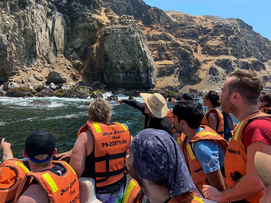 Callao: Swimming with Sea Lions Palomino Islands Boat Tour - The Boat Ride Out: El Camotal, Open Sea, and San Lorenzo Views