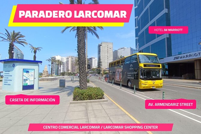 City Tour Panoramic Bus Departure from Larcomar - Key things that make this tour worth your time