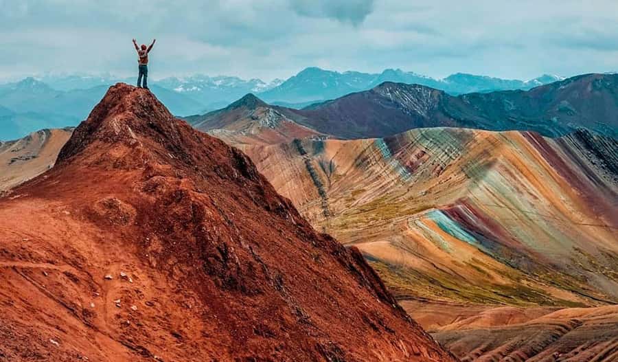 Colorful mountain tour Palcoyo | Cusco - The 2-hour hike at moderate pace, plus breaks that help
