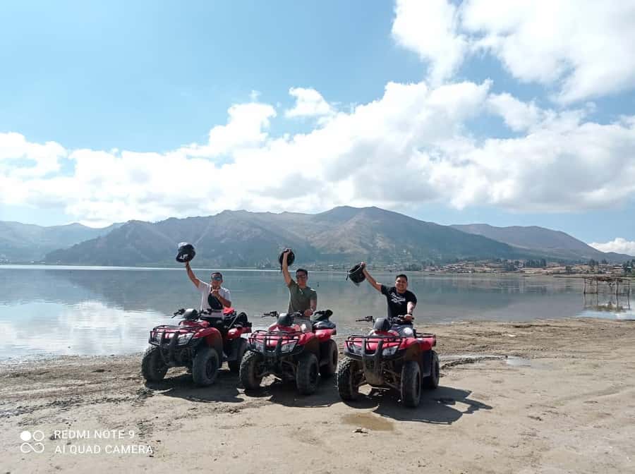 Cusco: Abode of the Gods ATV Tour with Transfer - The big ride out: toward Laguna de Piuray and mountain views