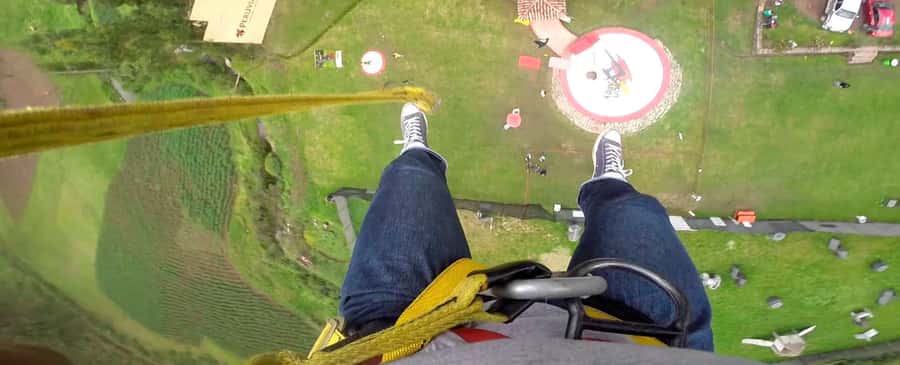 Cusco: Bungee Jump and Slingshot Combo Adventure - Climb, views, then the 125 m bungee jump