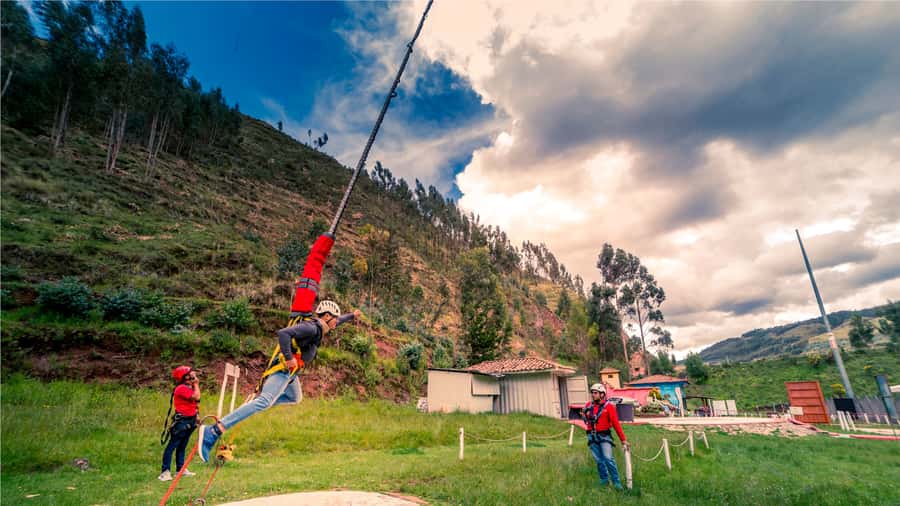 Cusco: Bungee Jump and Slingshot Combo Adventure - Who should not book this, weight, age, and health limits