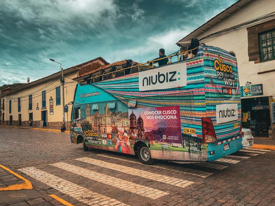Cusco: Open Bus Tour of the City’s Wonder’s - Sacsayhuamán, Q’enqo, and Puca Pucara from the road (no entrances)