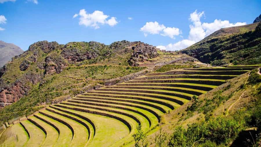 Cusco: Sacred Valley + Maras and Moray - Moray’s circular terraces: an agricultural laboratory in a ringed world