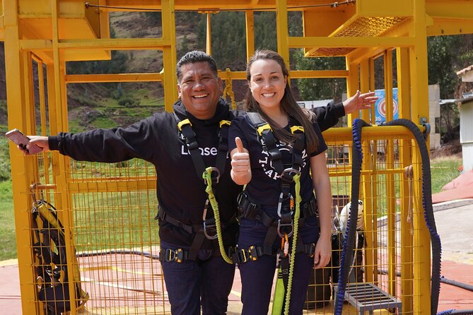 Double Adrenaline Bungee and Slingshot Combo - What This Double Adrenaline Combo Is Really Like in Cusco
