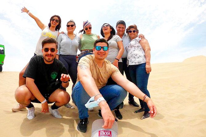 Dream tour: Full day in Paracas, Ica and La Huacachina - Islas Ballestas in the slider boat: life jackets and El Candelabra