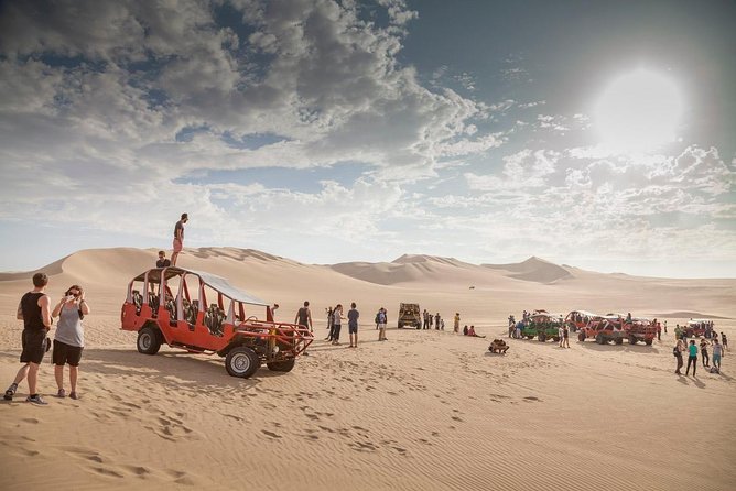 Dune buggy in Huacachina - Stop 2 Options: Standard Buggy vs the Adrenaline Sunset Tour