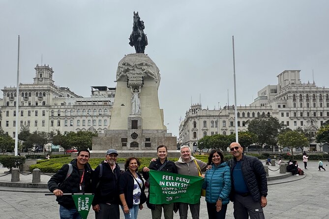 Enjoy Lima Walking Historic Center San Martin and Plaza Mayor - Plaza San Martín: 1921 Independence Pride in a Neoclassical-At-Art Nouveau World
