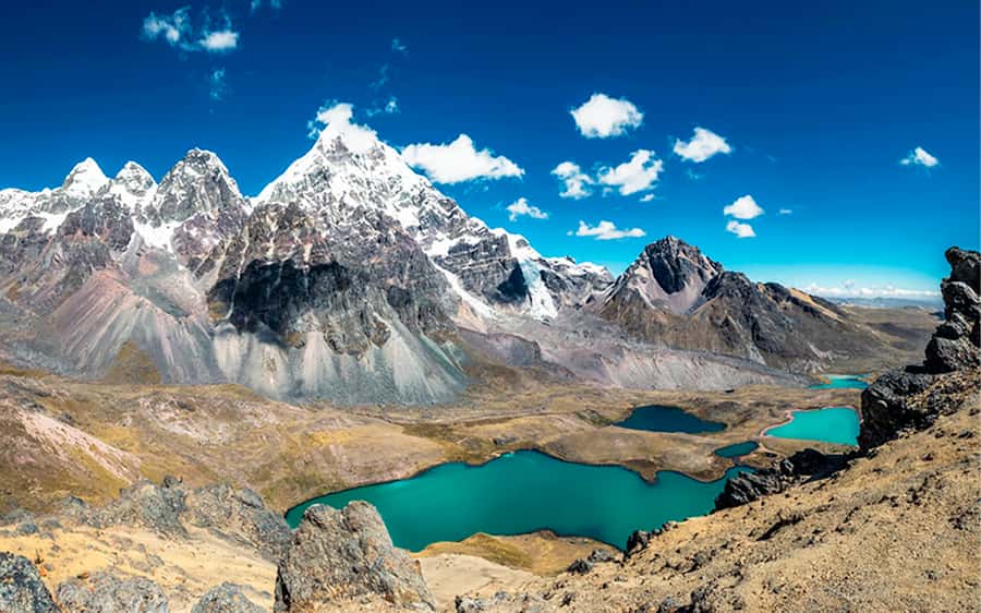 Excursion: Explore in one day the 7 lakes of Ausangate from Cusco - The hike route: Sendero de las Siete Lagunas and seven lagoon names