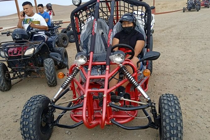Excursion in Minibuggys in Paracas National Reserve - The 2-hour route: Playa Roja, Yumaque Beach, and the isthmus viewpoint