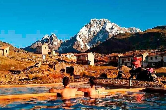 Excursion to Ausangate & 7 lakes with Coca Ceremony |Private| - Pacchanta hot springs: recovery that makes the hike feel worth it