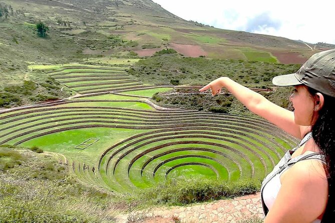 Excursion to Sacred Valley & salt mines - Moray with lunch buffet - Pisac: archaeological platforms, aqueducts, and pathways that feel engineered