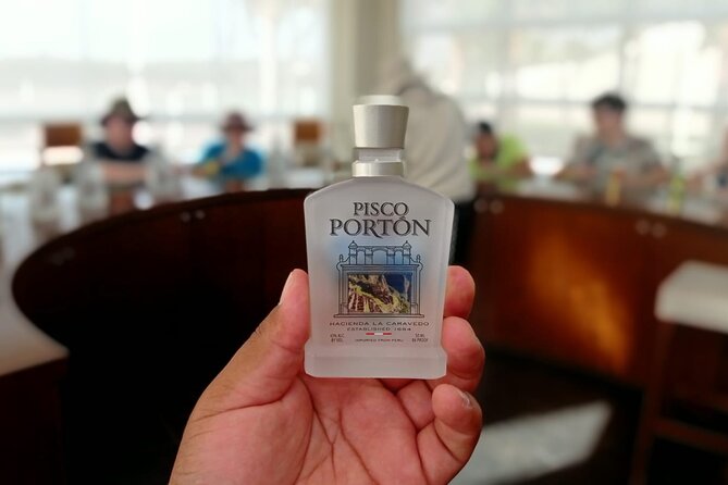 Experience and Tasting of Pisco and Peruvian wine - Stop 1 at La Caravedo: from grape strains to 1684 distilling roots