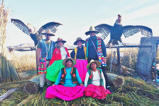 Floating Island of the Uros - Stop 2: another floating island for photos and small purchases