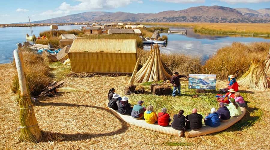 Floating Islands of the Uros - Entering Reed-World Living: What You See on the Floating Islands