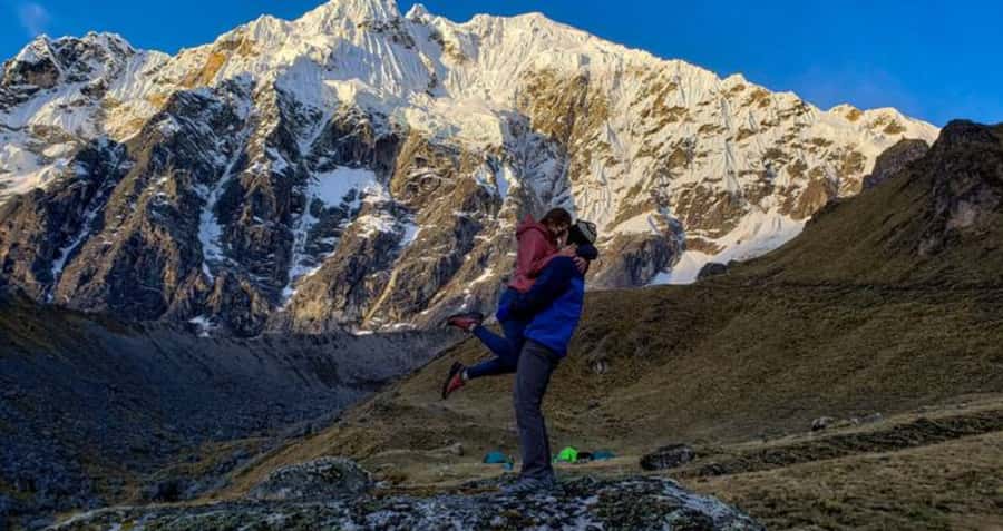 From Cusco: 5-Night Trip with Salkantay Trek & Machu Picchu - Day 4: Llactapata Lookout, Mandor Waterfalls, and Aguas Calientes Night