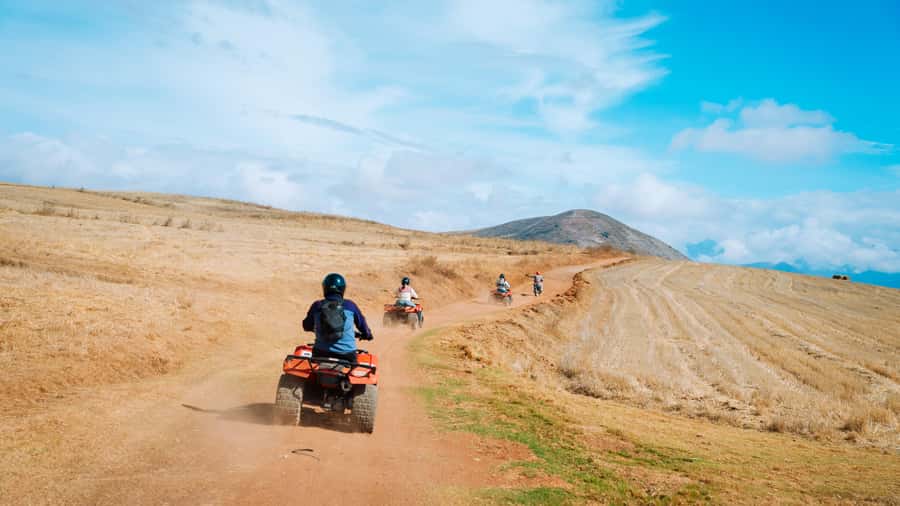 From Cusco: ATV Adventure to Moray & Maras Salt Mines - Guides and group size: why small groups feel better on ATVs