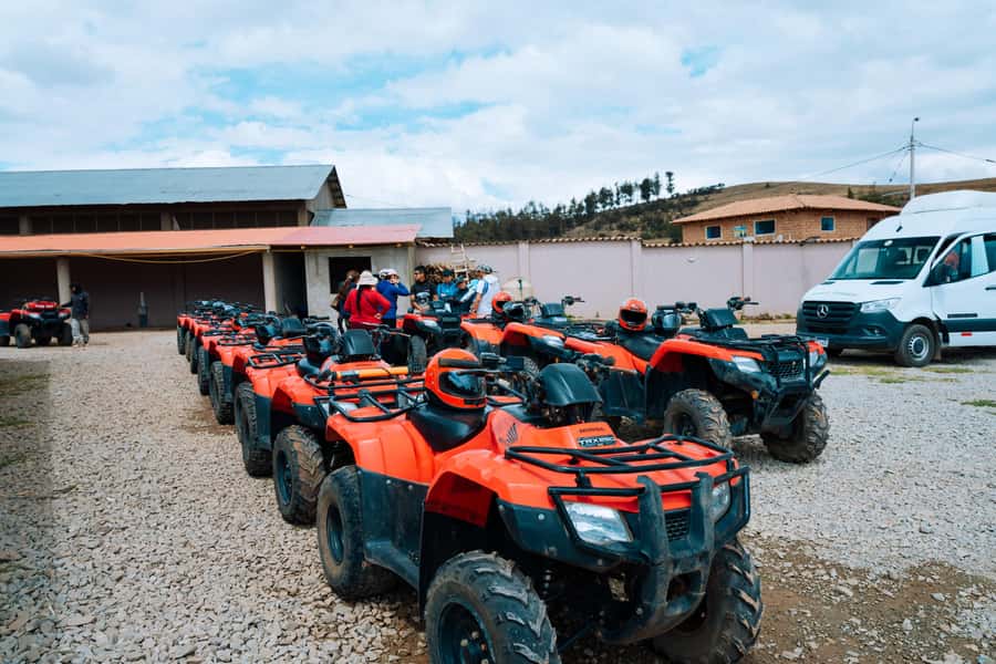 From Cusco: ATV Off-Road Tour to Moray and Maras Salt Mines - Moray: guided Inca agriculture stop plus ATV action