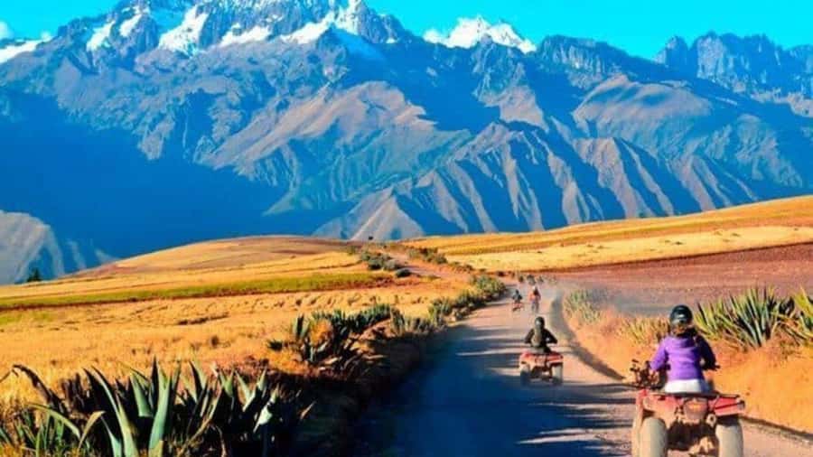 from Cusco: Atv Tour Maras, Moray, and Salt Mines - First Steps on the ATV: Training, Comfort, and Control