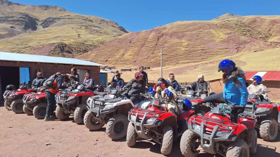 from Cusco: Atv Tour Maras, Moray, and Salt Mines - Maras Salt Mines: The 3,000 Pond Photo Stop With Real Wow Factor