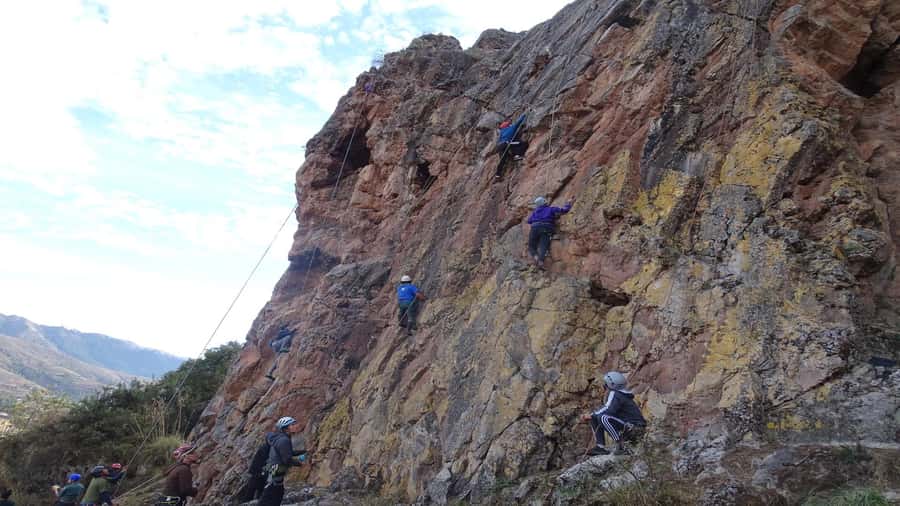 From Cusco: Balcony of the Devil Rock Climbing - Gear, briefing, and why belay support matters on limestone