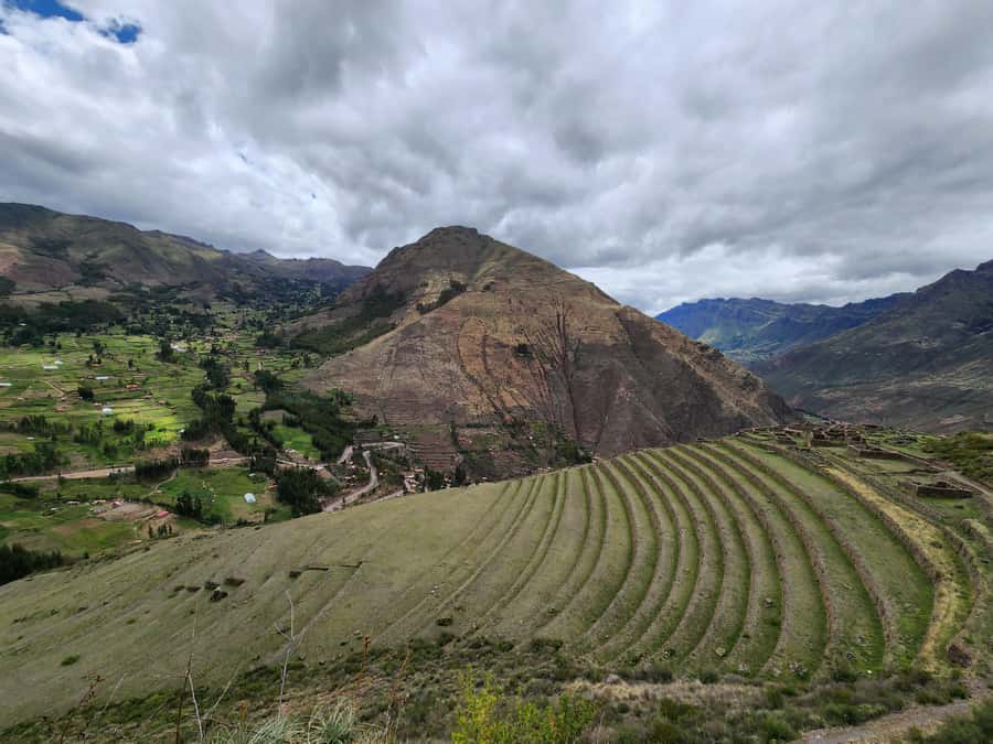 From Cusco: Chinchero, Moray, Maras, Ollantaytambo, Pisaq - Maras Salt Mines, 4,000+ pits and a working tradition