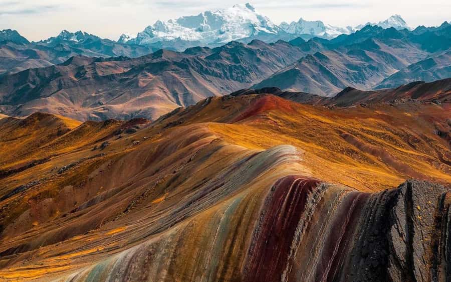 From Cusco: Full day Palccoyo Mountain tour - Pitumarca to Palccoyo: the 45-minute walk through stone forest and red valley