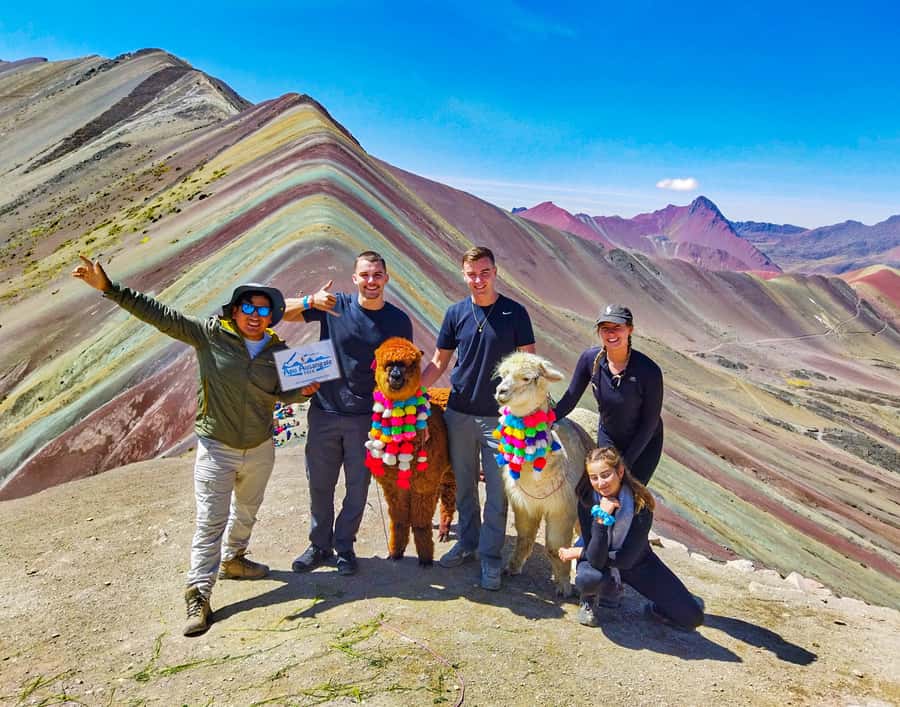 From Cusco: Full Day Rainbow Mountain + Red Valley | PRIVATE - Rainbow Mountain Vinicunca at 5,030 m, the big payoff