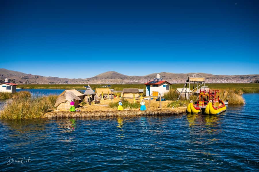 From Cusco: Lake Titicaca, Uros and Amantani by sleeper bus - Uros floating islands: totora reeds, craft talk, and real walking time