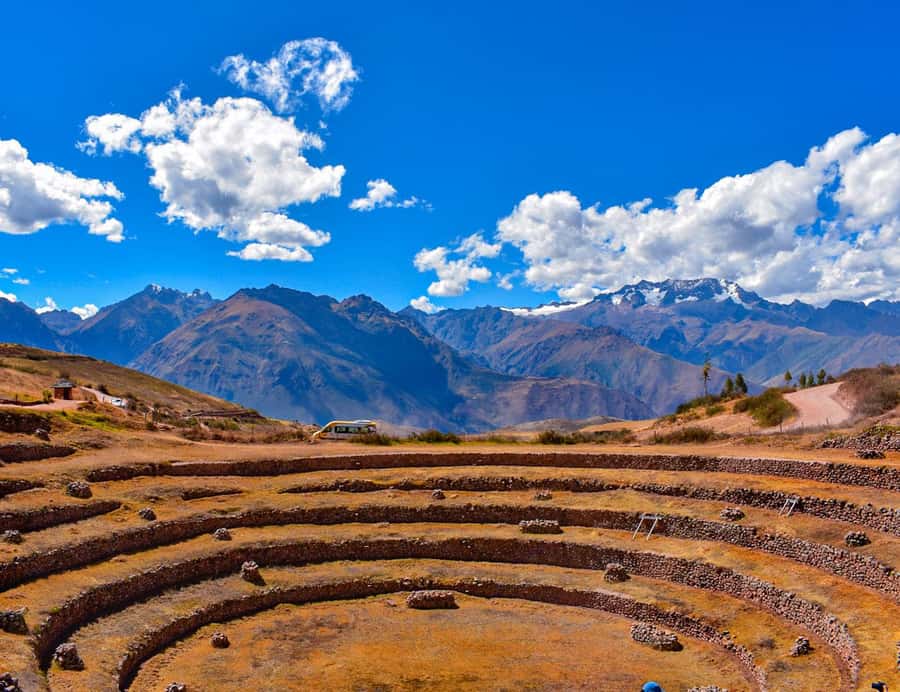 From Cusco: Moray, Maras Salt Mines & Chinchero Weavers Tour - Maras Salt Mines at Salineras: 3,000 pools and how to take better photos