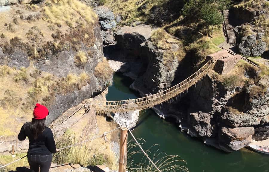 From Cusco: Q'eswachaka Bridge & 4 Lagoons Full-Day Tour - The Combapata break and lunch: refuel, then go lake-hunting