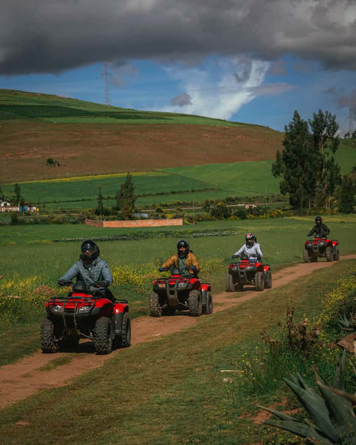 From Cusco: Quad bike tour Moray and Salt Mines - ATV Training at the Base: Short, Practical, and Focused on Safety