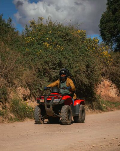 Quad bike tour Moray and Salt Mines
