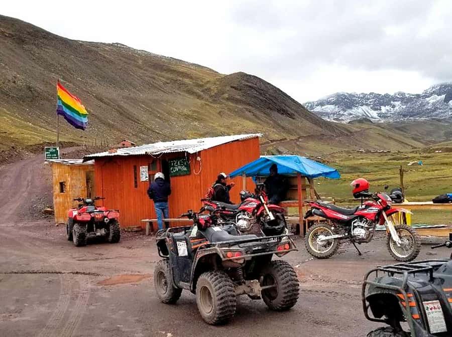 From Cusco: Rainbow Mountain in ATV Quad Bikes + meals - Getting there and back: timing, drop-off points, and what to expect at the end