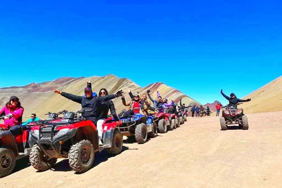 From Cusco: Rainbow Mountain in ATV Quad Bikes + meals - The quad ride to the 7 Colors Mountain start: what you actually do on the ATVs