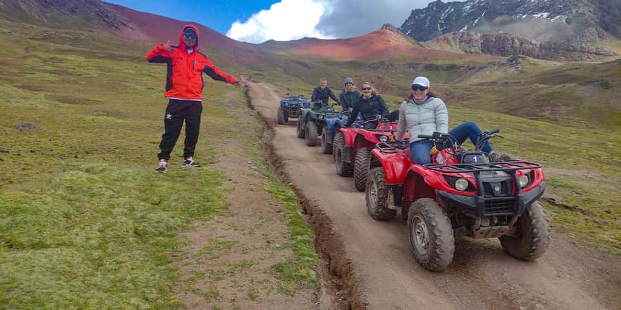 From Cusco: Rainbow Mountain on ATVs - Why this ATV route to Rainbow Mountain can be a smart swap for the steep walk