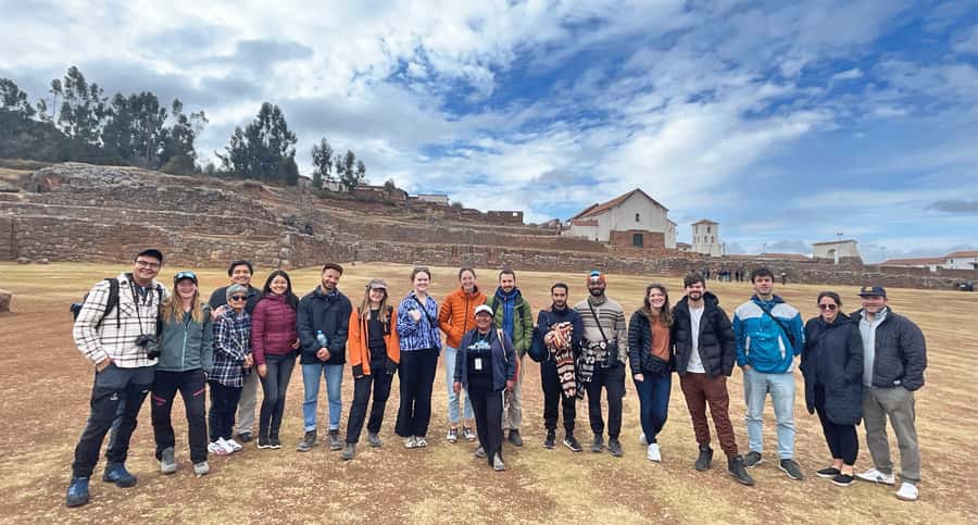 From Cusco: Sacred Valley & Maras Salt Mines Tour with Lunch - Chinchero: weaving traditions plus an Inca-era site and old church